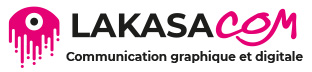 Logo Lakasacom studio publicité à Caen